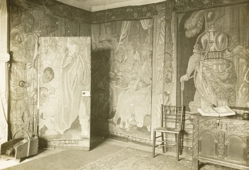 Kelmscott Manor: In the Tapestry Room by Frederick Evans, photograph, 1896
