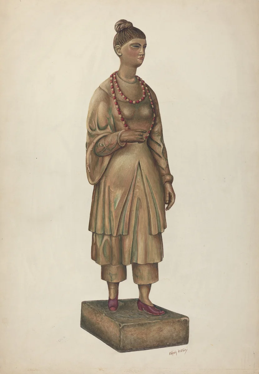 Shop Figure by Frank Gray, index of american design, 1937