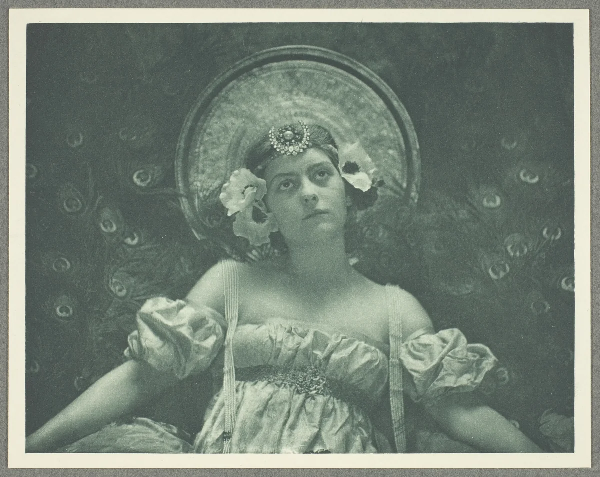 Odalesque, No. 17 from the portfolio "American Pictorial Photography, Series I" (1899); edition 146/150 by Charles I. Berg, print, 1892-1902