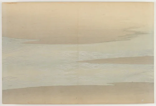 Flowers of a Hundred Worlds (Momoyogusa): Small Waves (Komani) by Kamisaka Sekka, book, 1909-1910