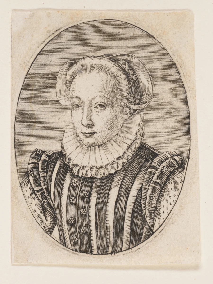 Josina Hamels by Hendrick Goltzius, print, 1580-1620