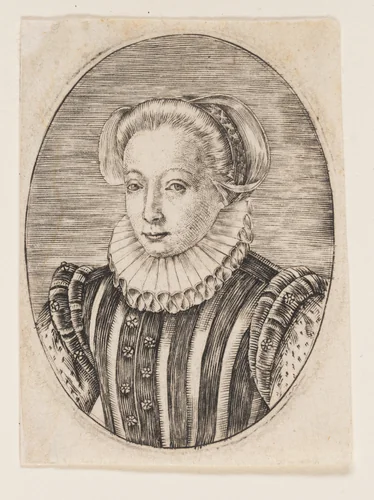 Josina Hamels by Hendrick Goltzius, print, 1580-1620