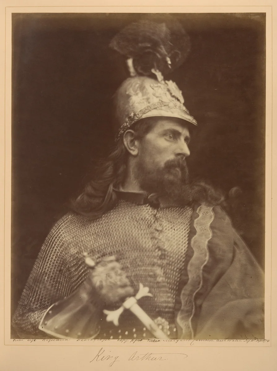 King Arthur by Julia Margaret Cameron, photograph, 1874