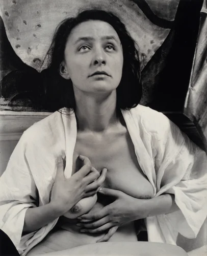 Georgia O'Keeffe by Alfred Stieglitz, photograph, 1918