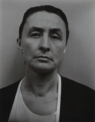 Georgia O'Keeffe by Alfred Stieglitz, photograph, 1932