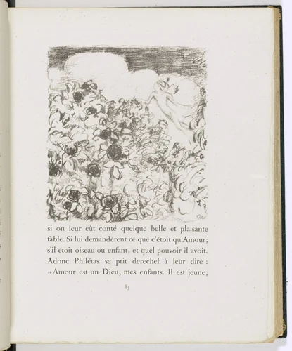 In-text plate (page 85) from Daphnis et Chloé by Pierre Bonnard, illustrated book, 1902