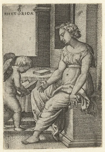 Retorica by Unknown, print, 1539-1543