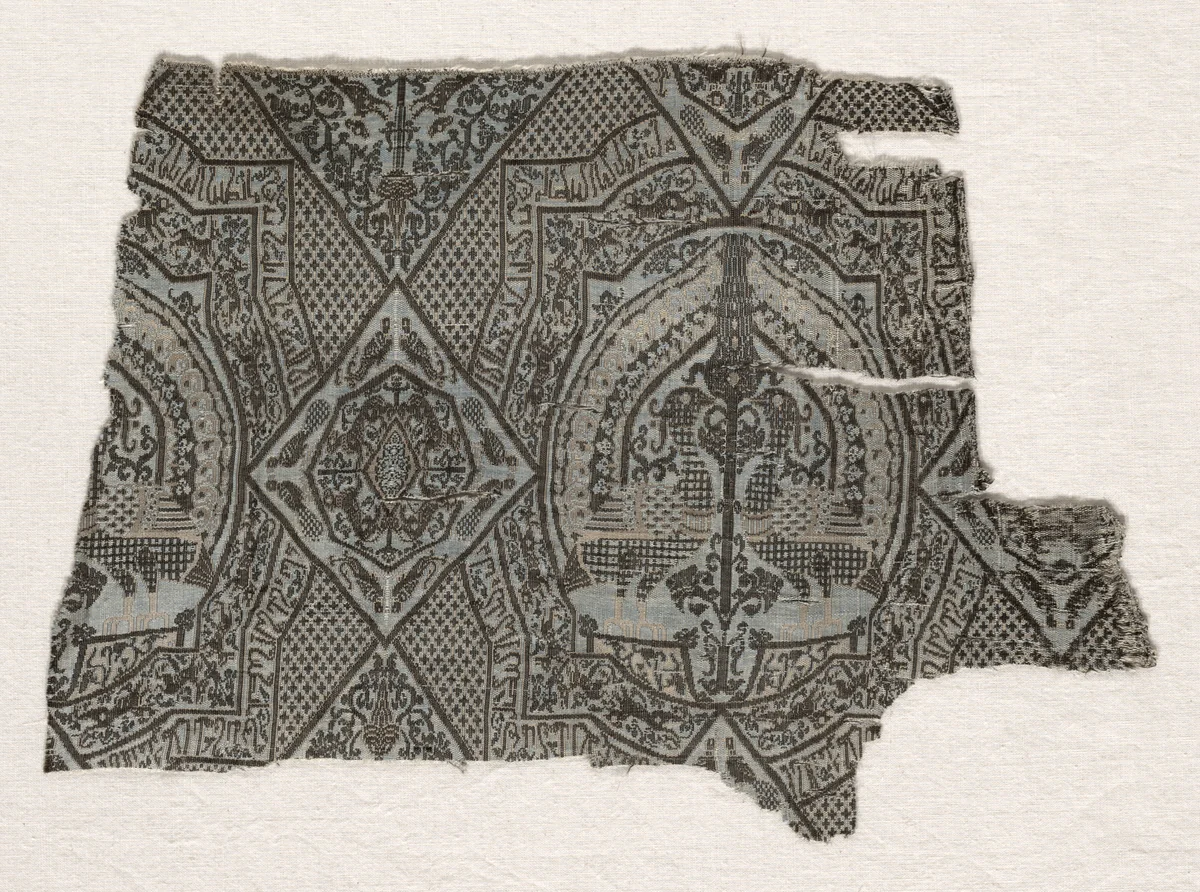 Fragment by Unknown, textile, 1000-1968