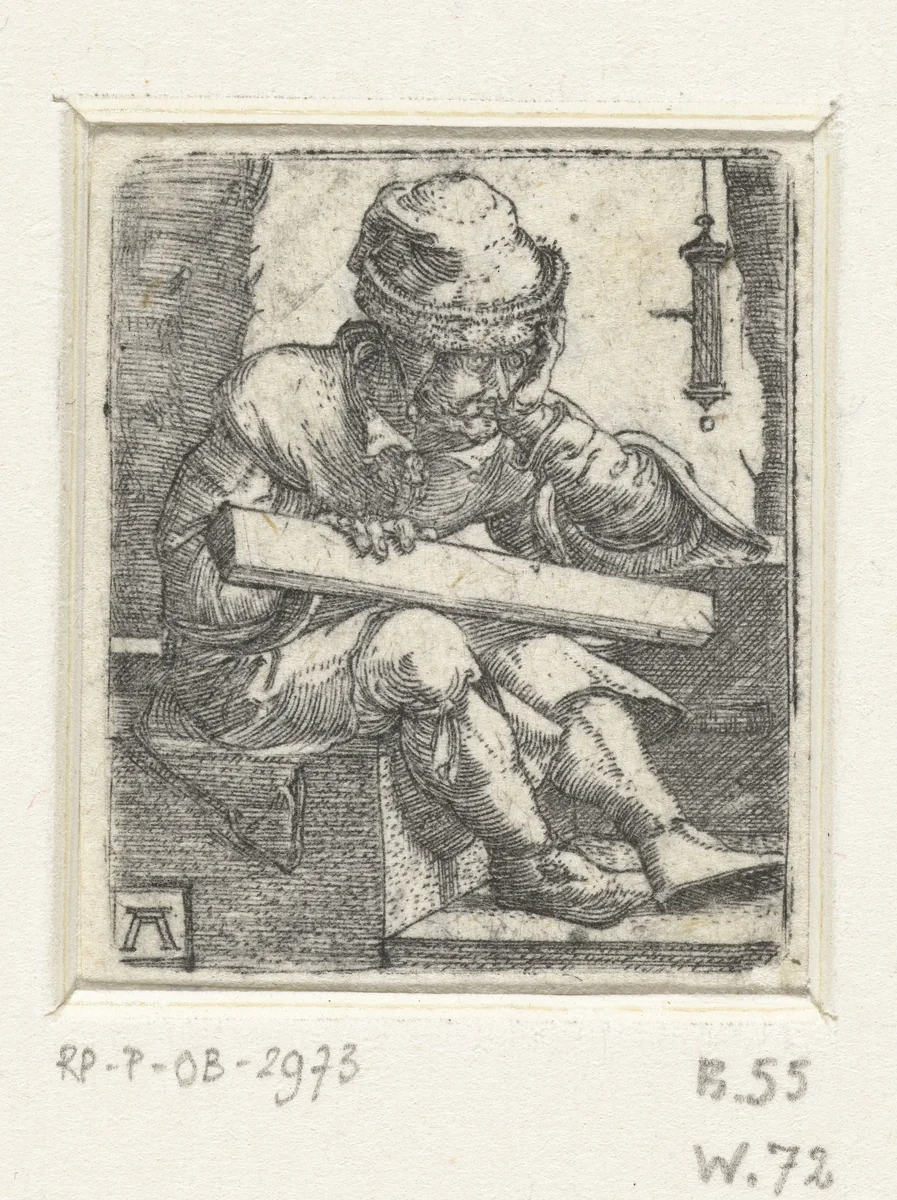 Timmerman by Unknown, print, 1502-1538