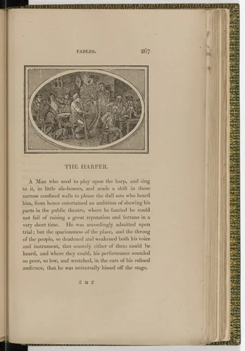 Headpiece (page 267) from The Fables of Aesop by Thomas Bewick, illustrated book, 1818