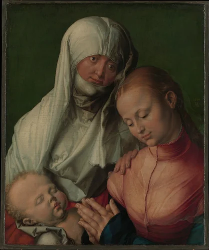 Virgin and Child with Saint Anne by Albrecht Dürer, painting, 1519