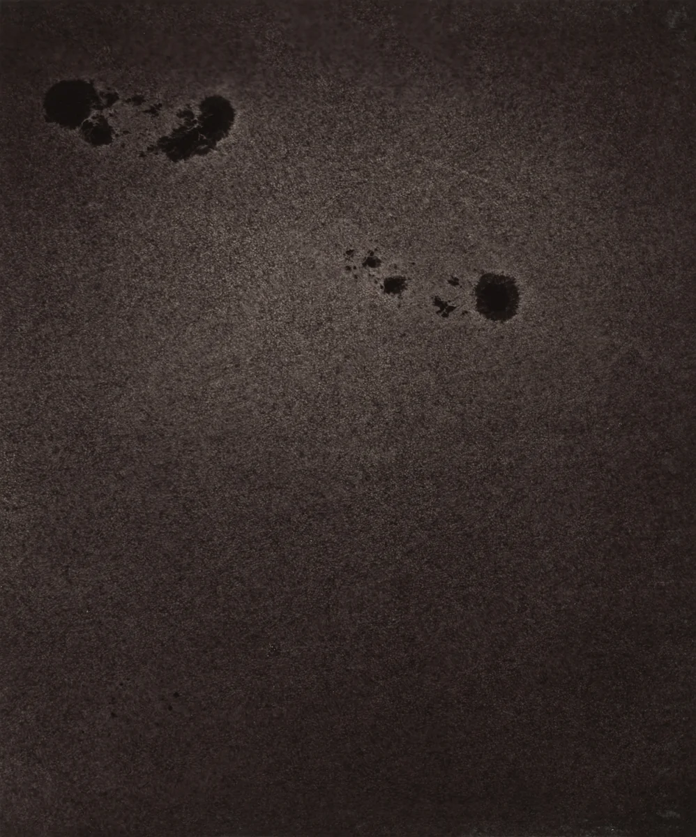 Région Centrale (Taches et Granulations), April 1, 1894, 9h 51m 17s by Jules Janssen, photograph, 1877