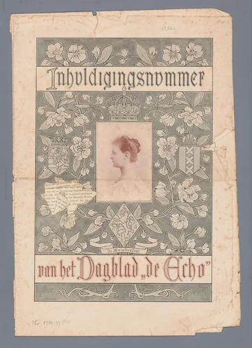 Inhuldigingsnummer van het Dagblad "De Echo" by De Echo, other, 1898