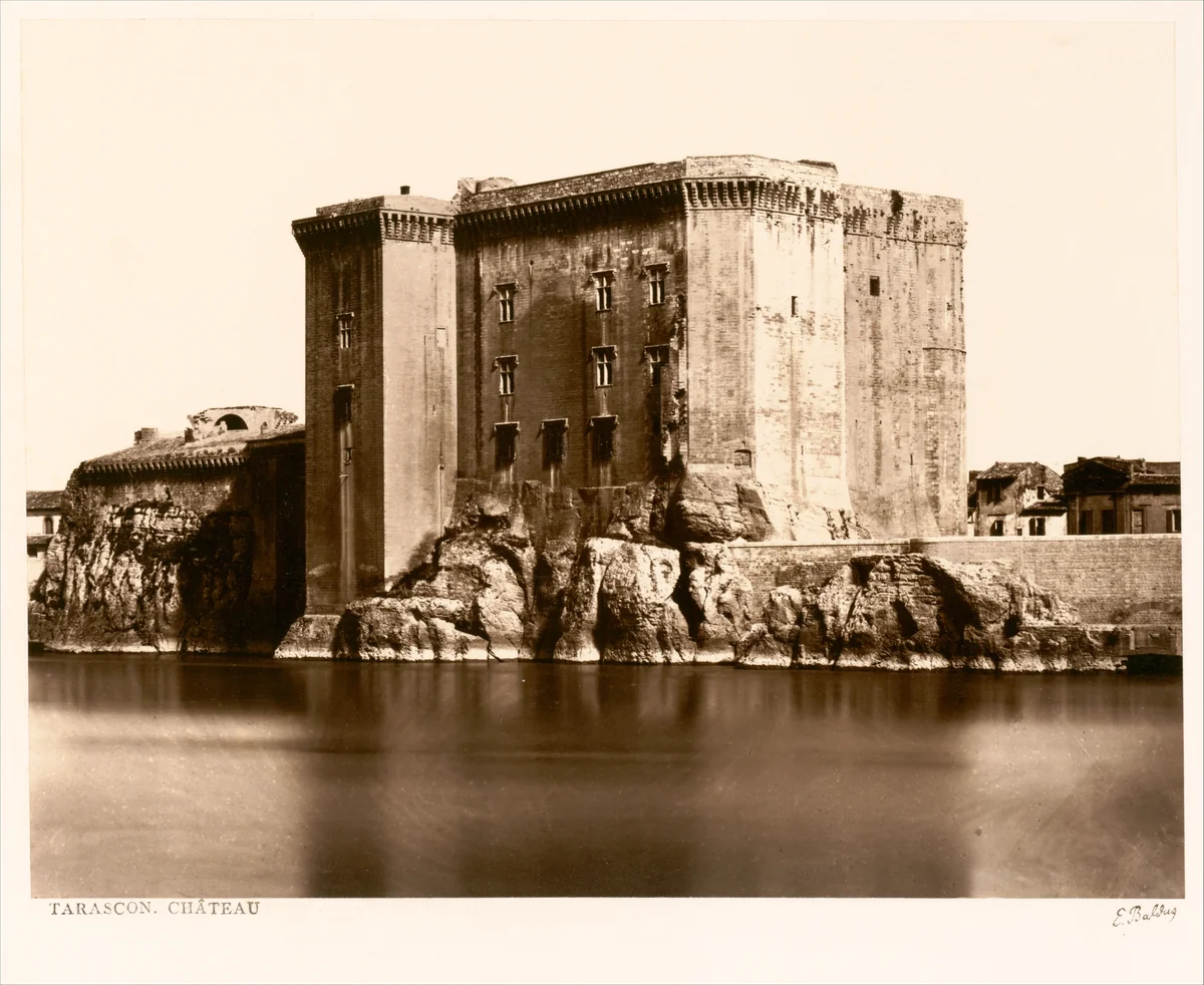 Tarascon, Château by Edouard Baldus, photograph, 1861-1864