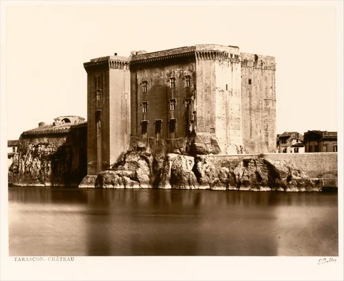 Tarascon, Château by Edouard Baldus, photograph, 1861-1864