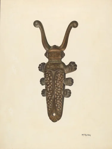 Bootjack by William McAuley, index of american design, 1940