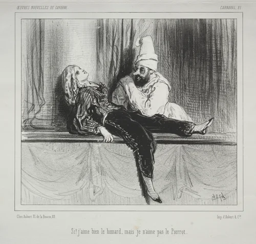 Carnaval by Paul Gavarni, print, 1824-1847