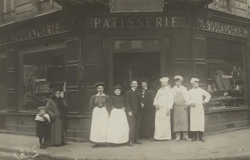 Boulangerie - pâtisserie by Unidentified Photographer, photograph, 1908
