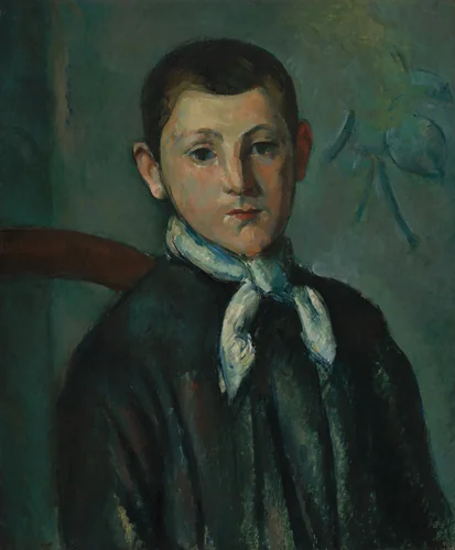 Louis Guillaume by Paul Cezanne, painting, 1879-1890