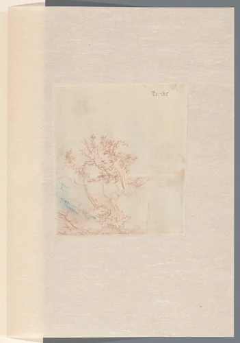 Schets van een boom by Pieter Bartholomeusz. Barbiers, drawing, 1782-1837