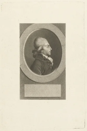 Portret van François-Xavier-Marc-Antoine de Montesquiou-Fézensac by Lambertus Antonius Claessens, print, 1792-1808