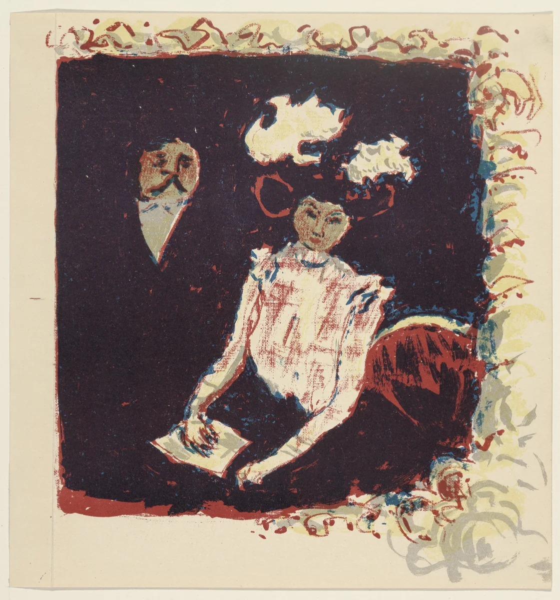 The Loge by Pierre Bonnard, print, 1898