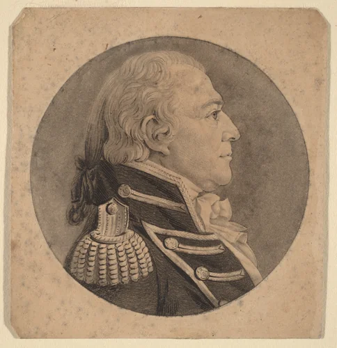 Thomas Tingey by Charles B. J. Févret de Saint-Mémin, print, 1806