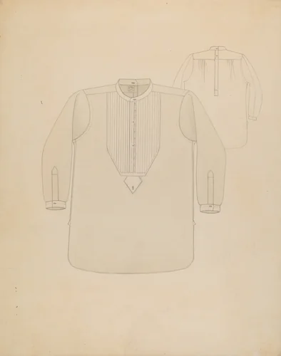 Shirt by Virginia Berge, index of american design, 1937