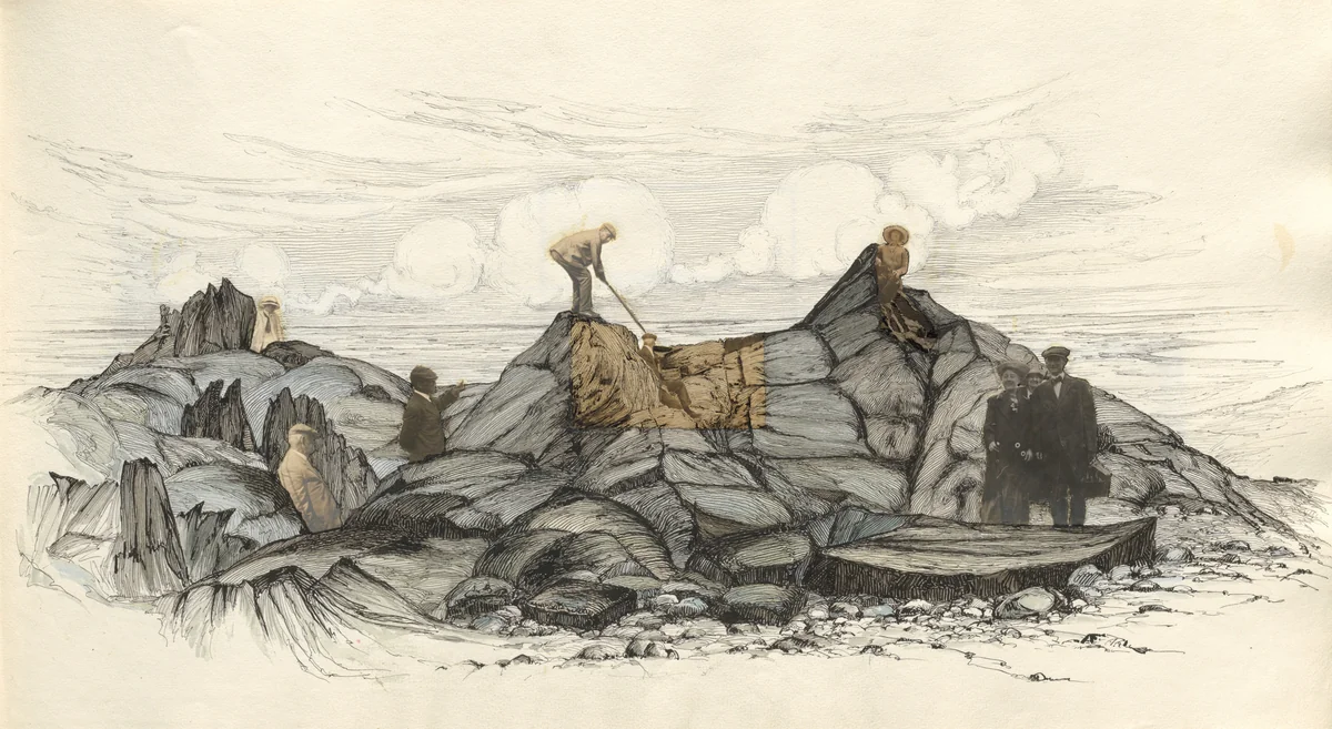 Untitled (page from album titled "July 1913") by Charles Norman Sladen, photograph, 1913