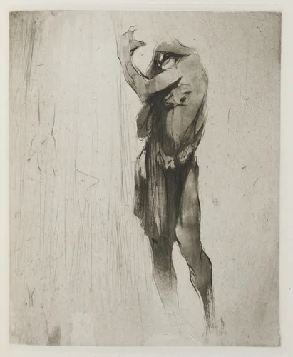 Herodias: Page 27, The voice rose: Woe to thee, Pharisees and Sadducees, race of vipers, bursting with pride! by William Walcot, print, 1928