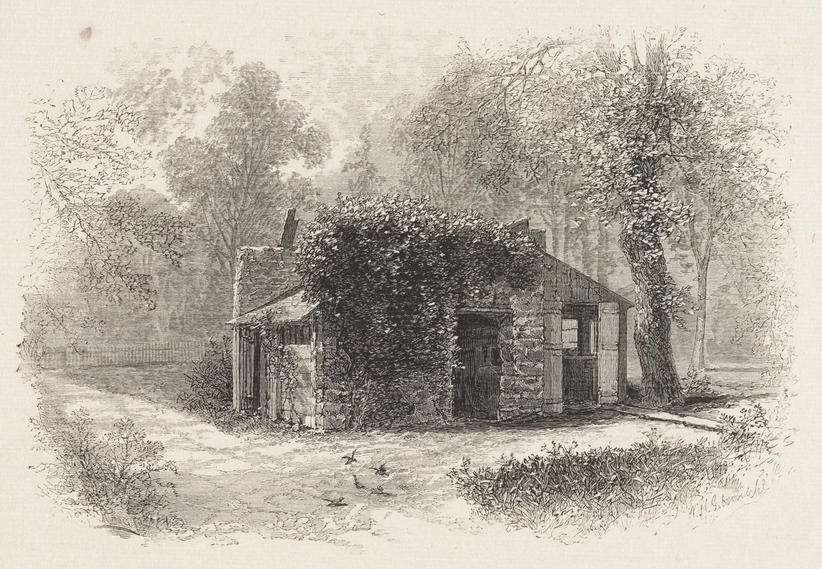 The Cabin by Francis Scott King, print, 1875-1915