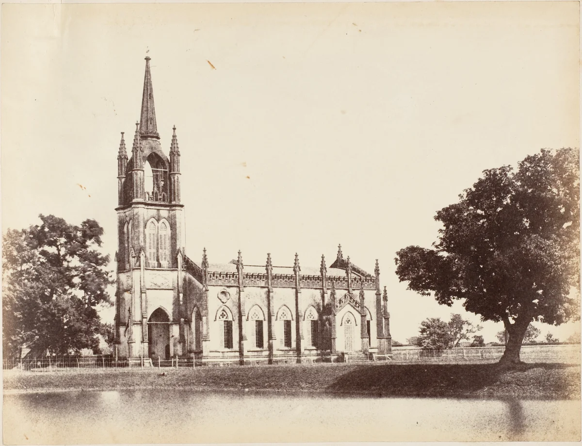 Kidderpore Church by R. B. Hill, photograph, 1850-1859