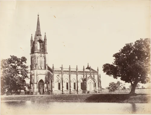 Kidderpore Church by R. B. Hill, photograph, 1850-1859