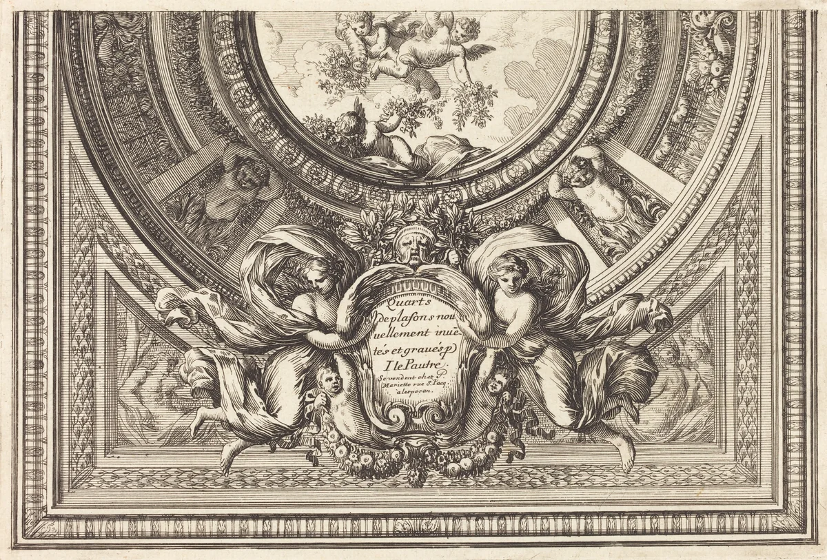 Title Page by Jean Lepautre, print, 1618-1682