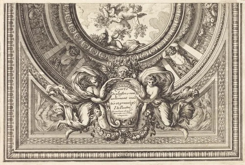 Title Page by Jean Lepautre, print, 1618-1682