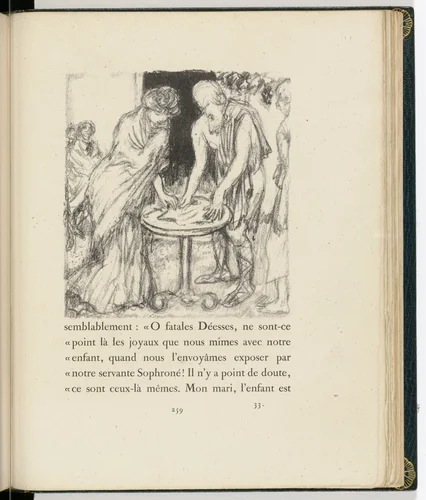 In-text plate (page 259) from Daphnis et Chloé by Pierre Bonnard, illustrated book, 1902
