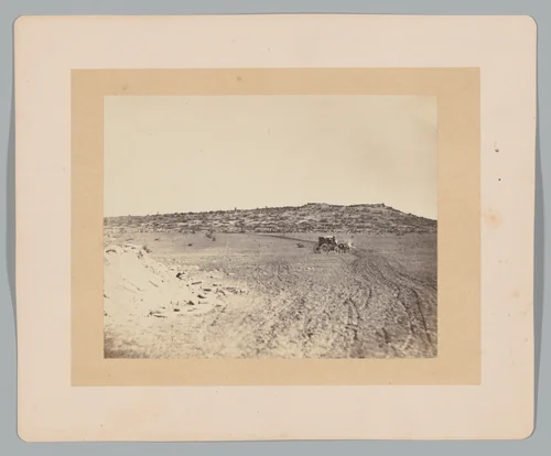 [Site of Execution of Emperor Maximilian] by François Aubert, photograph, 1867