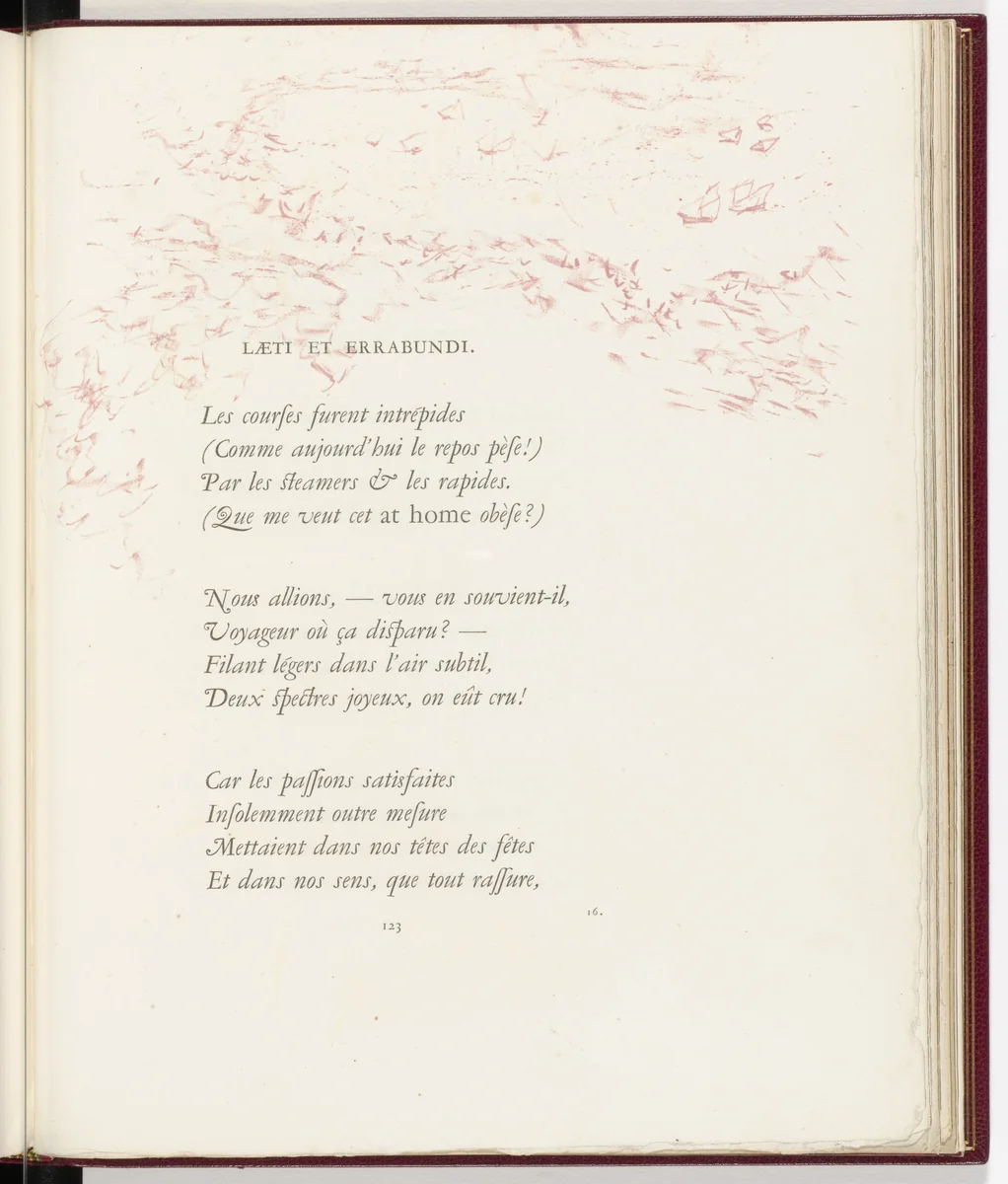 In-text plate (page 123) from Parallèlement (In Parallel) by Pierre Bonnard, illustrated book, 1900