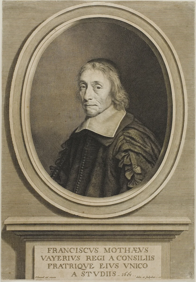 François de la Mothe by Robert Nanteuil, print, 1661