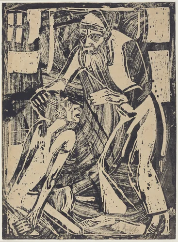 Return of the Prodigal Son by Christian Rohlfs, print, 1916