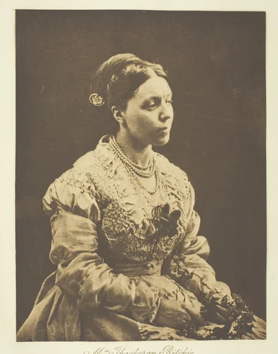 Mrs. Thackeray Ritchie by Julia Margaret Cameron, print, 1870