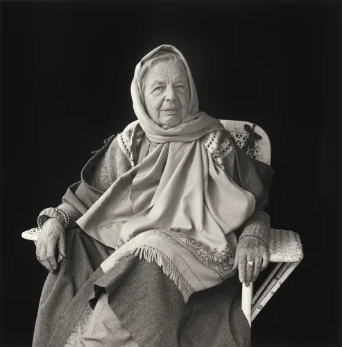 Marguerite Yourcenar, Mount Desert Island, Maine by Mariana Cook, photograph, 1983