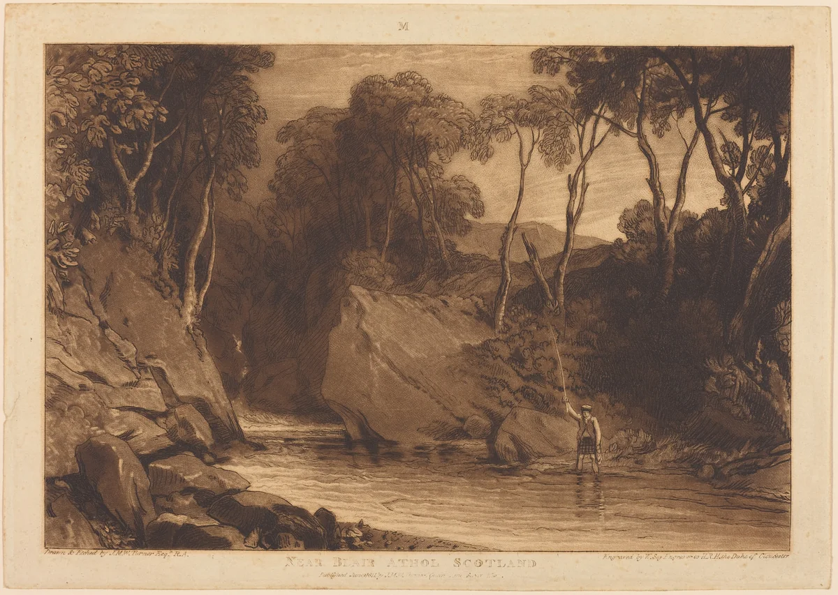Near Blair Athol by William Say
Joseph Mallord William Turner, print, 1811