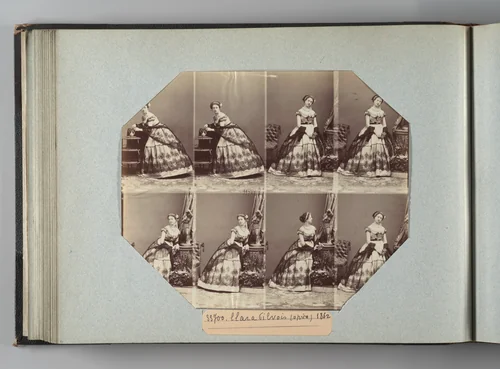 Clara Pilvois by André Adolphe-Eugène Disdéri, photograph, 1862