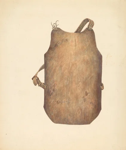 Iron Breast Plate by American 20th Century, index of american design, 1935-1942