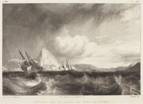 Entree de la rade de Rio-Janeiro by Richard Parkes Bonington
Moritz Rugendas, print, 1827