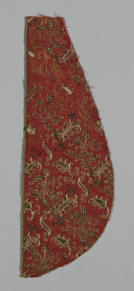 Fragment (probably from a Chasuble) by Italy or Spain, textile, 1601-1700