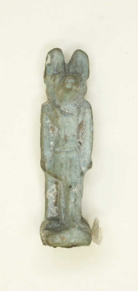 Amulet of the God Anubis by Egyptian, metalwork, -664--332