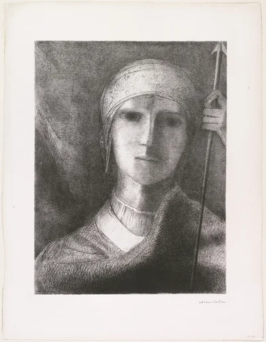 Parsifal by Odilon Redon, print, 1891