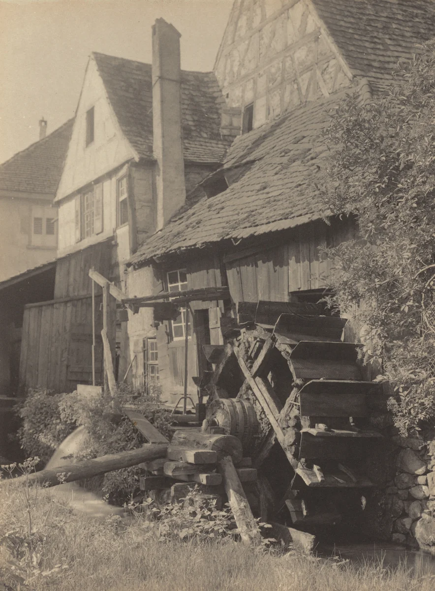 The Old Mill by Alfred Stieglitz, photograph, 1894